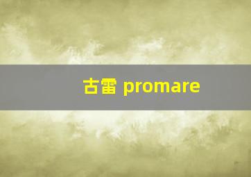 古雷 promare